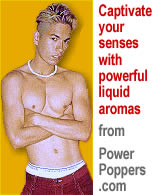 Liquid aroma and incense from Power Poppers .com